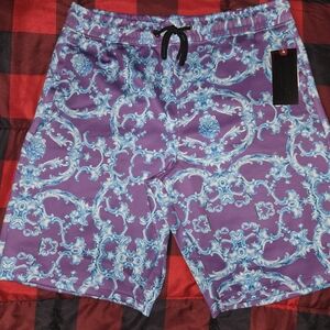 Baroque Gold Mens Shorts Size Meduim